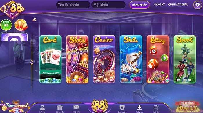 gioi thieu cong game v88