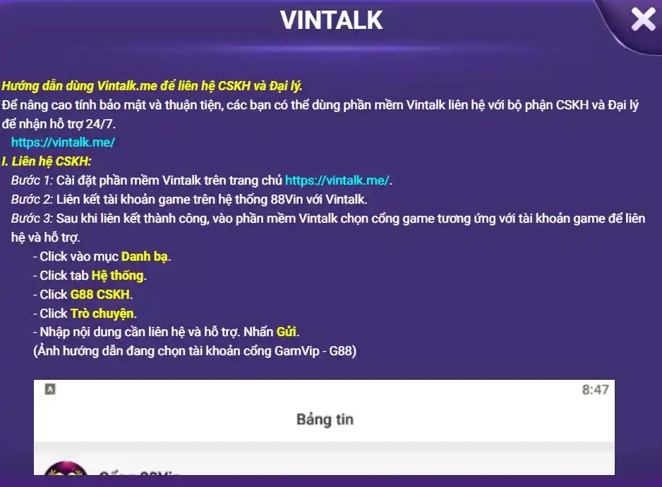 cham soc khach hang 88vin